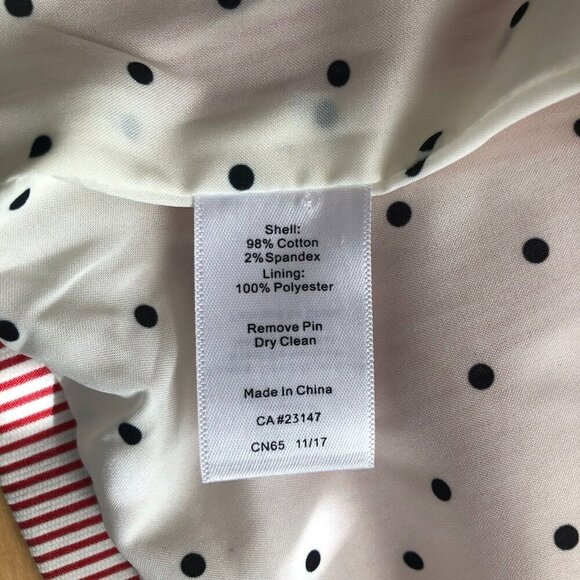 Talbots Corsage Striped Cotton Blazer - Office Siren Corp Core - Picture 11 of 11